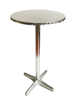 Table à Cocktail pour Bar, meuble Commercial moderne en bois, prix bas, plastique haut plateau rond pliant de 32cm, 20 pièces