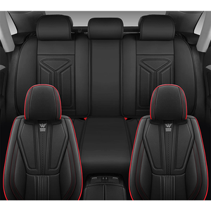 Xiangta Offre Spéciale nouveau Design en cuir ensemble complet de sièges de <span class=keywords><strong>voiture</strong></span> en cuir de luxe <span class=keywords><strong>7</strong></span> <span class=keywords><strong>places</strong></span> housses de siège de <span class=keywords><strong>voiture</strong></span> taille universelle - Product Image 5