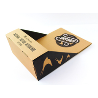 Support d'affichage de comptoir en papier kraft personnalisé pour emballages de petite et moyenne taille