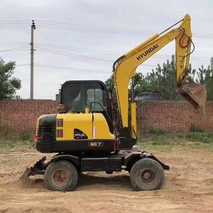 Hot Sale Used Hyundai 60W-7 Excavator <b>Wheel</b> 6ton Operating <b>Weight</b> Cheap Price Stock Includes Motor Engine Gear Pump Bearing Core - Product Image 1