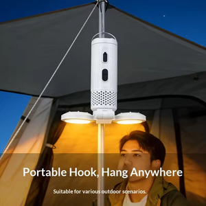 Lampe de nuit multifonctionnelle à sept couleurs changeantes, rechargeable par Type-C avec fonction magnétique pour le camping - Product Image 6