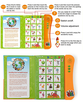 Libro Electrónico Inteligente de Plástico para Niños en Edad Preescolar, Educativo, con Batería, para Aprender Inglés y Multilingüe, Gran Venta