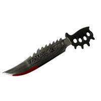 Halloween Bayonette Arme Scie à chaîne tueuse Accessoires de costume pour fête Costumes de cosplay Festival des fantômes Épée de simulation en plastique