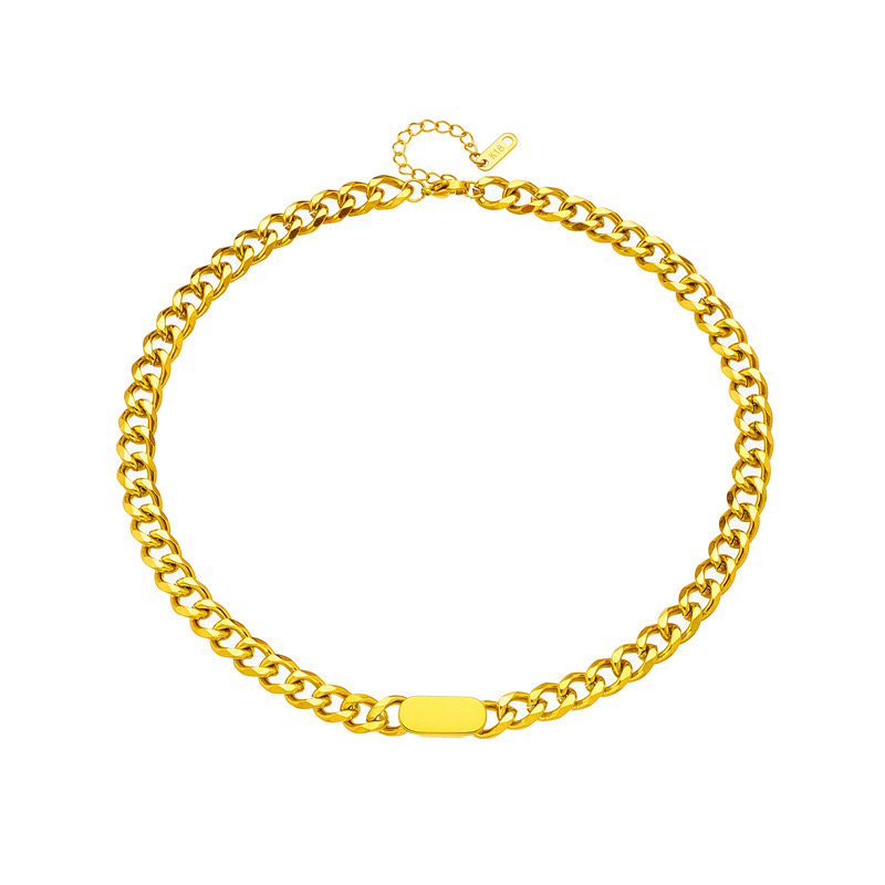 Gold necklace
