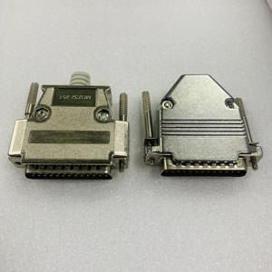 180 градусов прямой цинковый пылевой D-Sub металлический капот 25 P DB коннектор верхний входной крышки коннектор аксессуары для 25 Pind Sub коннектор - Product Image 2