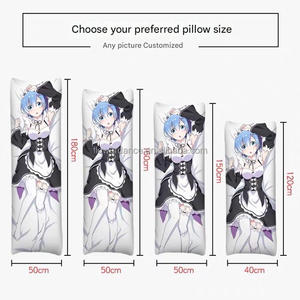 Cuscino Dakimakura con struttura in pelle di pesca con Texture personalizzata NP52706 - Product Image 4