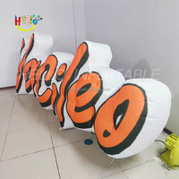 Lettre d'entreprise géante avec logo personnalisé, lettre gonflable de décoration publicitaire pour affichage extérieur, ballon gonflable