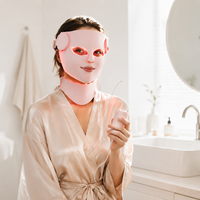 Masque LED en silicone SUNGLOR SGMSK4D pour le visage et le cou, durée de vie de 50 000 heures, fourni par l'usine