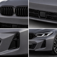 Kit carrosserie ABS direct usine pour BMW Série 6 GT G32 2018-2020, mise à niveau style LCI 2021+, kit de conversion de calandre de pare-chocs avant