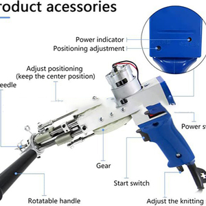 Venta directa <span class=keywords><strong>de</strong></span> fábrica Kit <span class=keywords><strong>de</strong></span> pistola <span class=keywords><strong>de</strong></span> mechones dos en uno para principiantes Alfombra Fabricación <span class=keywords><strong>de</strong></span> alfombras Máquina <span class=keywords><strong>de</strong></span> bordado <span class=keywords><strong>de</strong></span> tejido <span class=keywords><strong>de</strong></span> mechones - Product Image 4