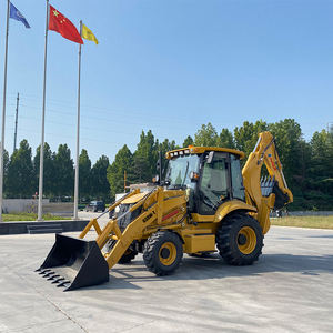 Muatan <span class=keywords><strong>Backhoe</strong></span> kontrol mekanis profesional dengan ROPS/FOPS Cab dan A/H Outrigger - Product Image 2