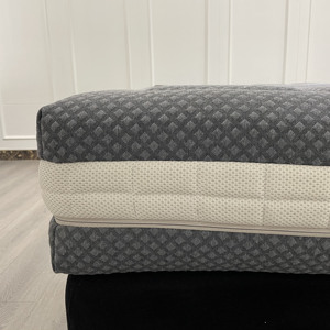 Cubiertas de cama acolchadas de 350gsm con cremallera, revestimiento de colchón con antichinches - Product Image 4