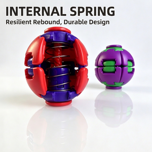 Spinner Modular de Ensamblaje, Juguete Antiestrés de Plástico para Dedos, Giratorio y de Presión, Suave, Ligero, Multicolor, para Niños y Adultos - Product Image 3
