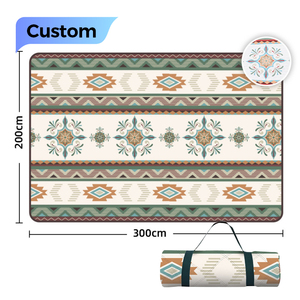 En stock, tapis de plage pliable, personnalisable avec logo, portable, imperméable, résistant au sable, écologique, résistant aux UV - Product Image 1