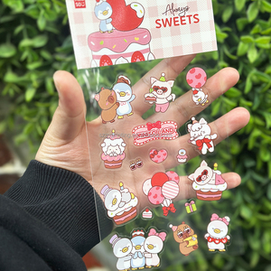 Chất lượng cao tùy chỉnh chết cắt vinyl dán phim hoạt hình không thấm nước thiết kế bán buôn cho nến in ấn kỹ thuật số <span class=keywords><strong>Sticker</strong></span> tấm mô hình - Product Image 4