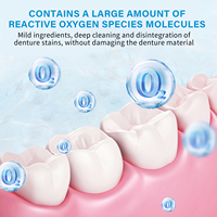 Invisalign Denture Care Tablette Retenue et Détachant Nettoyant Invisible pour une santé bucco-dentaire optimale