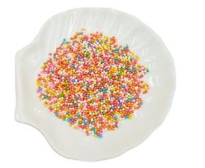 JIEXI - Chispas de Perlas Sólidas Perladas, Ingredientes para Decoración de Pastelería, Galletas, Cumpleaños, Bolsa de 1 kg, Muestras Gratis, Servicio OEM - Product Image 4