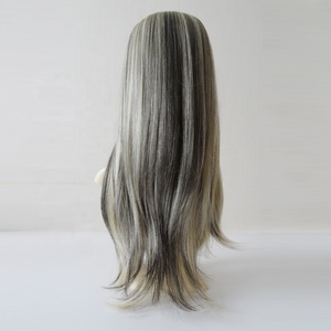 Commercio all'ingrosso 1B/60 # nero con <span class=keywords><strong>platino</strong></span> mette in evidenza cap 13x4 Brasiliani del virgin dei capelli umani di glueless anteriore del merletto parrucca bionda - Product Image 6