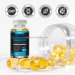 OEM/ODM Etiqueta Privada Suministro de Fábrica Natural Orgánica Glucosamina Condroitina MSM Cápsulas Softgel Cuidado DE LA Salud - Product Image 4