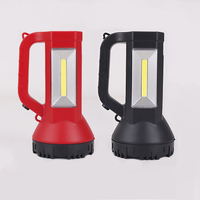Lampe projecteur COB à grande tête, lumens, USB, torche portable, Super lumineuse, torche de patrouille, longue portée