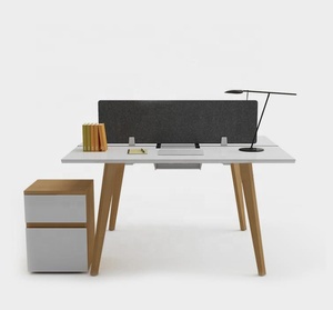Écran de séparation acoustique de bureau Panneau insonorisant en fibre de polyester de 24mm Panneaux muraux acoustiques - Product Image 6