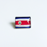 Badge en émail personnalisé avec drapeau de la Colombie, broche en métal pour les fans de football, souvenir de voyage, cadeau pour les clubs scolaires et les activités caritatives