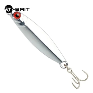 Long <span class=keywords><strong>Shot</strong></span> plaque de fer galvanisée plomb poisson en alliage de Zinc Vibe leurre dur pour la pêche paillettes 7g-80g appât dur ancre perche appât - Product Image 6