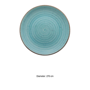 Plato Plano Azul Avanos de 27 cm Gural - Product Image 3