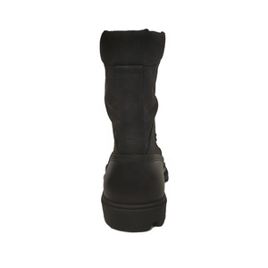 Zapatos de senderismo tácticos hasta la rodilla para actividades al aire libre, zapatos de cuero de primera calidad para hombres, zapatos de cuero medianos personalizados - Product Image 4