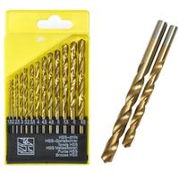 Set bor tangan listrik, bor tangan listrik HSS Set kerja minuman HSS mata obeng dinding keramik marmer Punching-001 13 buah