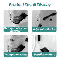 Masque facial à l'hydrogène pour appareils de beauté, générateur d'hydrogène, directement de l'usine