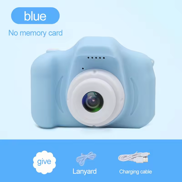 Popular Children's Camera Mini Digital Camera 2 Inch Rechargeable Children's Mini Digital Camera Children's Ttoys