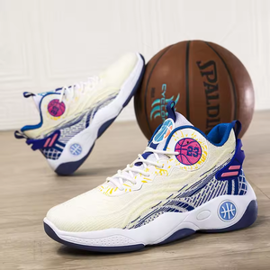 Thick-Soled Basketball <b>Shoes</b> Breathable Casual Running <b>Shoes</b> Fashion Sneaker Outdoor Non-Slip Lightweight Basketball Style <b>Shoes</b> - Product Image 5