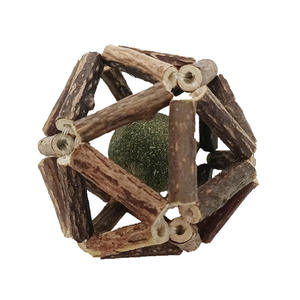 Mainan favorit kucing interaktif kualitas tinggi bola <span class=keywords><strong>catnip</strong></span> alami mainan bola kucing Silvervine indah energi - Product Image 1