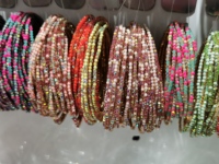 Bracelet en cristal et strass tendance pour femme