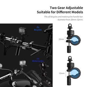 Nhà Máy Bán buôn phổ xe đạp xe đạp xe máy hành động Máy ảnh chủ với cho insta360 cho GoPro - Product Image 4