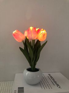 Lampe Ornement 6 Tulipe Bouquet Ambiance Intérieur Veilleuse Décoration de Table Cadeau Uionen 2180 - Product Image 4