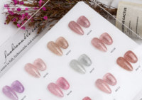 Vernis Gel Couleur Haute Brillance Marque Privée Sans HEMA Sans TPO Pour Salon de Manucure Bouteille Personnalisée Fournisseur en Gros