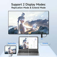 Draagbare 98FT/30M draadloze HDMI extender adapter 1080P60 draadloze HDMI ontvanger