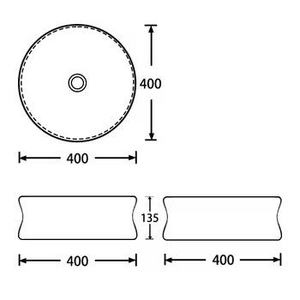 Waterproof Thin Edge Gun <strong>Bathroom</strong> <strong>Sink</strong> <strong>Bowl</strong> Wash Basin <strong>Sinks</strong> Round Circular Wash Basin Grey Round Shape Wash Basin - Product Image 3