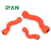 Raccord coudé réducteur en T IFAN PPR, adaptateur de douille PN25 pour plomberie, insert en cuivre pour tuyaux PPR