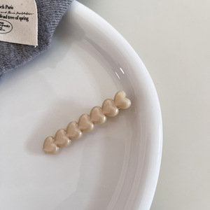 HC40106 Accesorio de Pelo de Acetato de Corazón Personalizado, Horquilla de Ácido Acético Ardiente A LA Moda de Corea, Horquilla Lisa Simple de Nuevo Diseño - Product Image 5