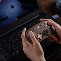 Manette de jeu sans fil Eight-bit Hall Orion Youth Edition de deuxième génération avec fonction de tir rapide pour Android, PC et Steam