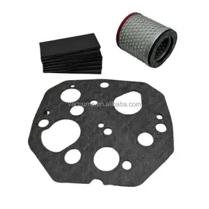 VT DT Kit verhaul Set servis dengan Filter karbon, suku cadang reparasi gasket untuk pompa vakum