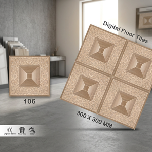 Azulejos de Piso Cerámicos Esmaltados Digitales de Diseño Moderno de 30x30cm con Patrón Decorativo para Pisos Interiores de Centros Comerciales - Product Image 6