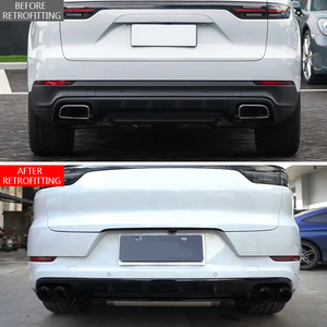 ท่อไอเสียแบบสปอร์ตกลางท้ายรถยนต์สำหรับ Cayenne รุ่นปี 2018-2024 สำหรับการปรับแต่งและอัพเกรด - Product Image 2