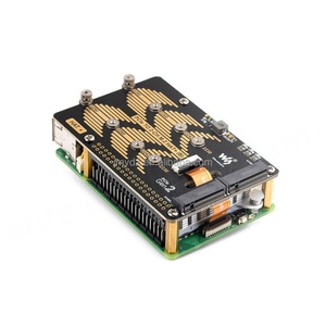Adaptateur PCIe vers 2 ports M.2 HAT+ (B) Waveshare pour Raspberry Pi 5, compatible avec les SSD NVMe M.2 de taille 2280/2260/2242/2230 - Product Image 5
