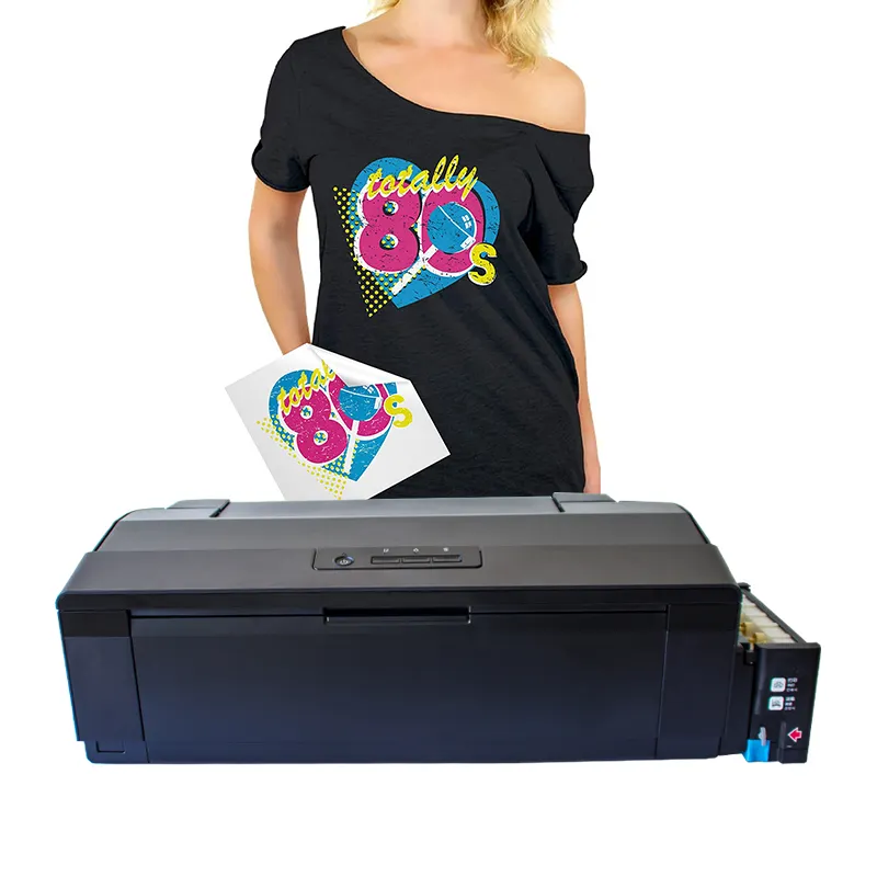 Gute Arbeits maschine DTF-Drucker A3 Wärmeübertragungs-PET-Film-DTF-Drucker mit hoher Qualität für den kunden spezifischen Druck von T-Shirt-Hoodie