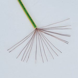 Aoge đồng nguyên chất BVR PVC IP65 đánh giá 450/750V trang trí nội thất 1mm ² 2.5mm ² 4mm ² 16mm ² 35mm ² lõi đơn đ<span class=keywords><strong>a</strong></span> sợi - Product Image 3