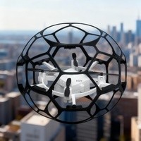 Mini-drone volant R3, modèle Football, à succès, mode sans tête, commutation de vitesse, rotation à un clic, contrôlé par application, piles incluses